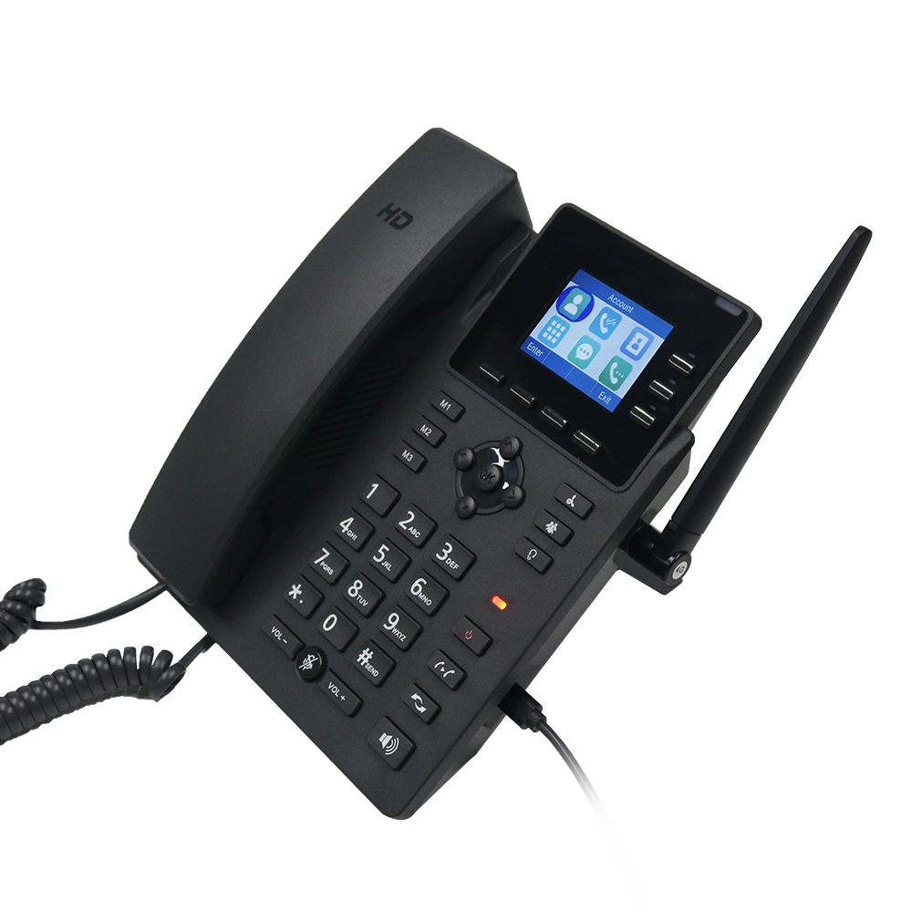 El teléfono inalámbrico de WiFi, 4G fijó el teléfono del escritorio de la red del SORBO de la línea horizonte