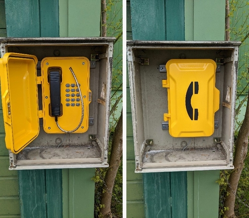 Últimas noticias de la empresa sobre Proyecto impermeable al aire libre francés del teléfono del área escénica del parque