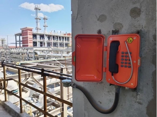 Últimas noticias de la empresa sobre Imágenes de la instalación de JREX101 en fábricas de productos químicos