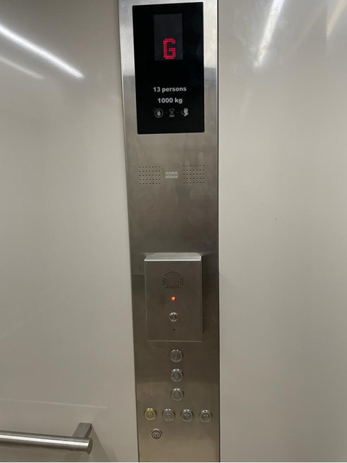 Últimas noticias de la empresa sobre Intercomunicador sin manos del elevador de la emergencia de J&R