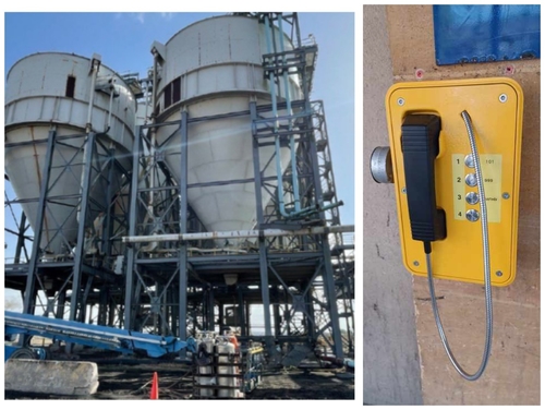 Últimas noticias de la empresa sobre Mejora de la seguridad industrial: Teléfonos impermeables JR103-4B-4G instalados en la fábrica de Brixton, Reino Unido