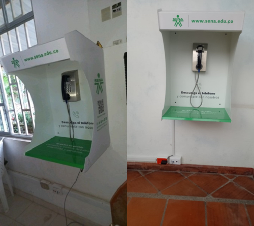 Últimas noticias de la empresa sobre Comunicación inquebrantable para las escuelas colombianas con el teléfono a prueba de vandalismo JR201-FK-SIP