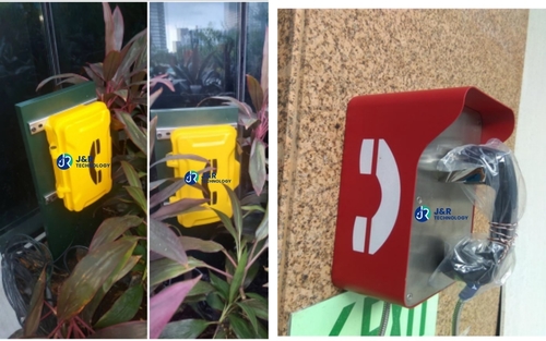 Últimas noticias de la empresa sobre Introducción a los teléfonos de emergencia JR101-FK-SIP y JR210-CB-SIP para los puntos de ayuda del Hotel Internacional de Tailandia