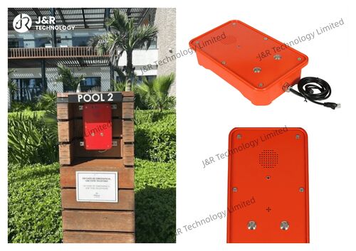 Últimos blogs de la empresa sobre J&R JR104-2B-AL Telefono a prueba de agua instalado en un proyecto hotelero en México