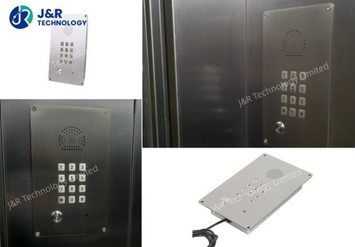 Últimos blogs de la empresa sobre Teléfono de emergencia analógico JR309-FK-IW instalado en el proyecto de ascensor de clínica rusa para mejorar la seguridad de los pasajeros