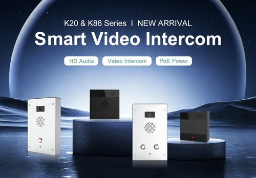 Últimos blogs de la empresa sobre Lanzamiento de nuevo producto K20 y K86 terminales de video intercomunicador IP lanzados oficialmente