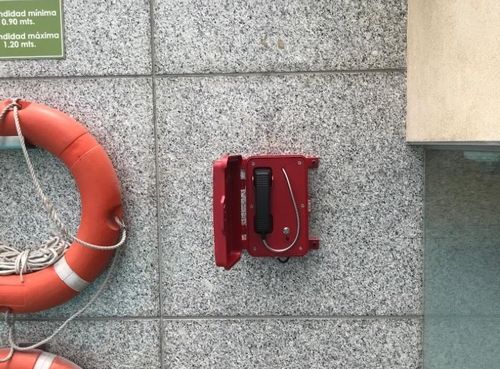 Últimas noticias de la empresa sobre Nuestro teléfono de emergencia JR101-CB fue instalado en el Hotel Hilton en Perú