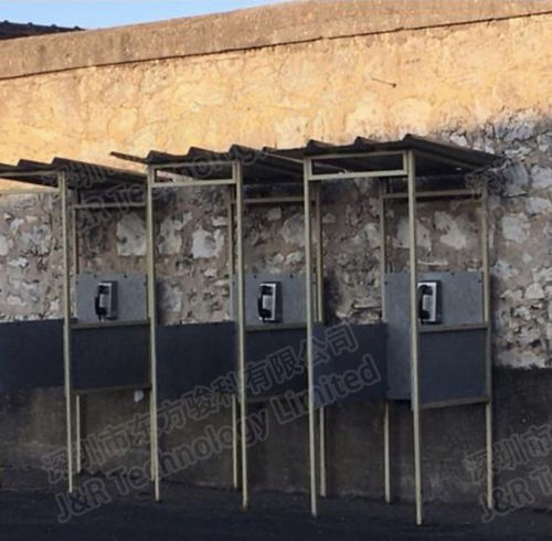 Últimas noticias de la empresa sobre J&R’s Vandal Resistant Telephone Applied on Mexican Prison