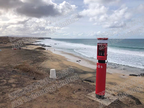 Últimas noticias de la empresa sobre Pilar del teléfono de emergencia usado en Fuerteventura
