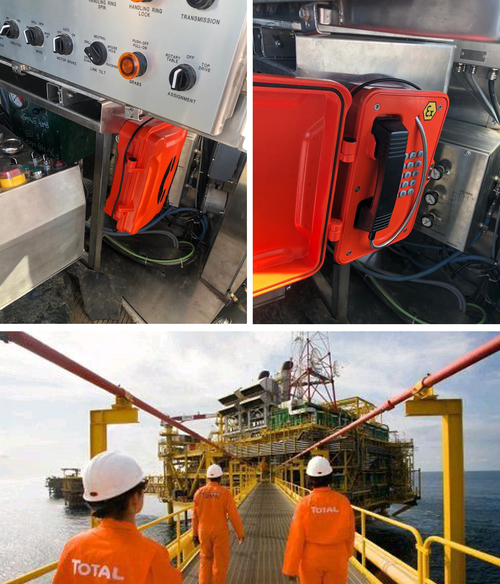 Últimas noticias de la empresa sobre ¡Teléfono a prueba de explosiones certificado J&R ATEX instalado en el proyecto de plataformas terrestres de Kuwait!