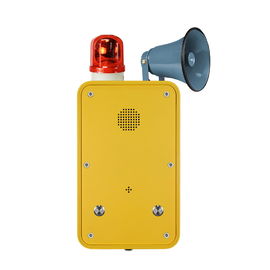 Un buen precio. Telefono de transmisión anti-vándalo Instalación sencilla para plantas químicas / plantas de energía en línea