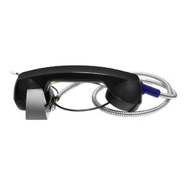Un buen precio. El teléfono con cable material del ABS fijó a mano/microteléfono de teléfono básico con el cordón acorazado en línea