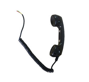 Un buen precio. Teléfono anti del negro del vándalo fijado a mano con el interruptor para el teléfono de la prisión en línea