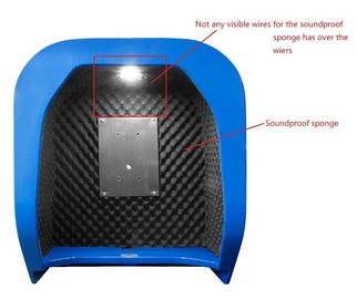 Un buen precio. Cabina telefónica acústica a prueba de polvo y colorida con luz LED, adecuada para lugares ruidosos en línea