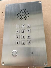 Un buen precio. Intercom de puerta inalámbrico empotrado Teléfono SIP manos libres para sala limpia en línea