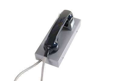 Un buen precio. Teléfono resistente al vandalismo de alta resistencia DC 12V para hospital / cárcel / aeropuerto / cajero automático en línea