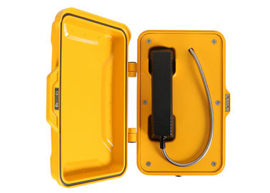 Un buen precio. Teléfono analógico industrial de emergencia para línea directa IP67, montaje en pared/pilar para autopistas en línea