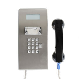 Keypad 95dB IP65 SIP Vandal Resistant Phone LCD Display Screen