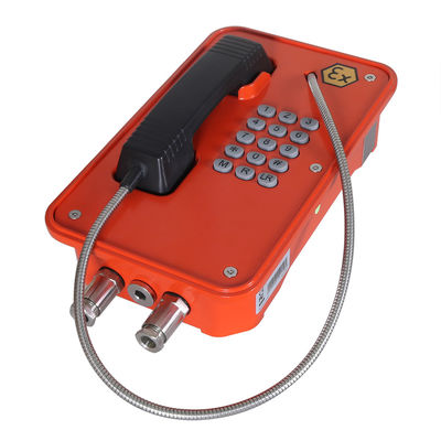Un buen precio. Teléfono a prueba de explosiones industrial SIP IP67 analógico con teclado completo en línea