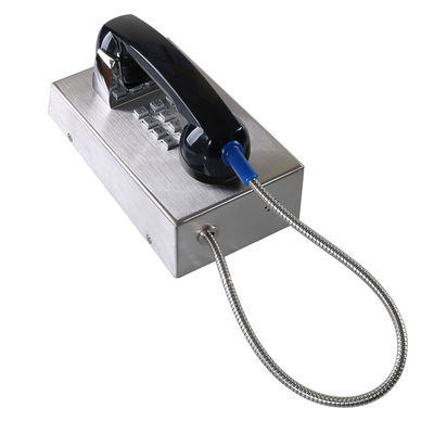 Un buen precio. Telefono de emergencia de la cárcel de acero inoxidable SIP2.0 a prueba de intemperie para el banco en línea