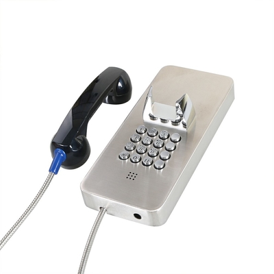Un buen precio. Teléfono metálico GSM resistente al vandalismo con teclado táctil público IP65 SS en línea
