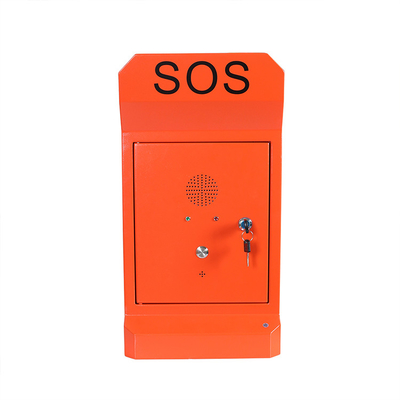 Un buen precio. Botón resistente de acero inoxidable del metal del vándalo IP65 del teléfono de la emergencia de la carretera el SOS en línea