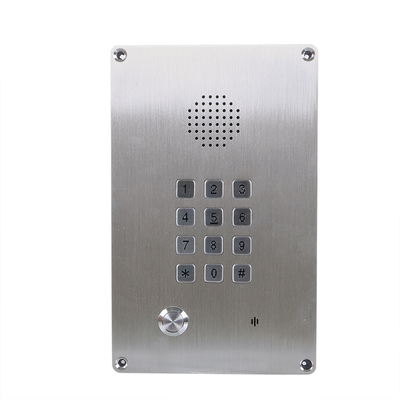 Un buen precio. Intercom de acero inoxidable para ascensor VoIP Analógico Carcasa robusta Operación manos libres en línea