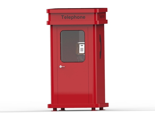 Un buen precio. Cabina de teléfono insonora a prueba de vandalismo 40DB para un ambiente ruidoso en línea