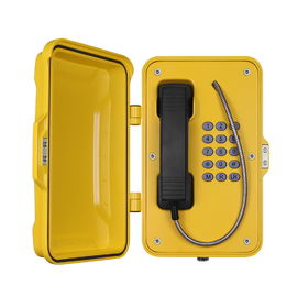 Voz resistente de humedad sobre la pared del teléfono del IP/el montaje del pilar para la industria resistente