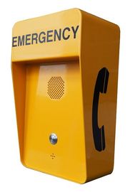 Un buen precio. Casa robusta Caja de llamadas SIP amarilla IP67 Caja de llamadas de emergencia VoIP hermética en línea