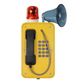 Un buen precio. Teléfono industrial para la emergencia, intercomunicador a prueba de mal tiempo de la difusión el SOS con el cuerno en línea