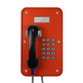 Teléfono industrial resistente del vándalo VoIP a prueba de mal tiempo con las pantallas de visualización del LCD