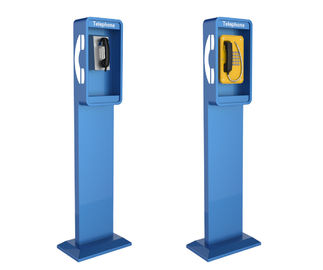 Un buen precio. IP65 resistente a la intemperie teléfono de emergencia en carretera, pilar de teléfono VoIP de metal en línea