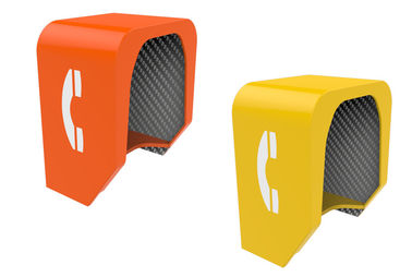 Un buen precio. Cabina telefónica acústica resistente a impactos, cabina telefónica de pared ignífuga anti-UV en línea