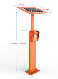 Teléfono accionado solar de la emergencia de la marcación rápida G/M/3G para la autopista/la carretera