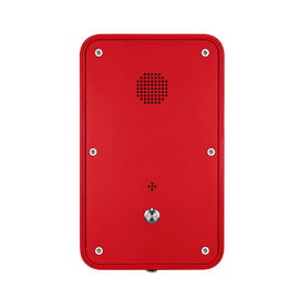 El poste a prueba de mal tiempo industrial rojo del teléfono con la aleación de aluminio a presión cuerpo de la fundición