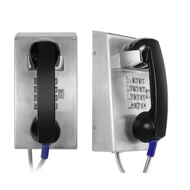 Un buen precio. A bordo/prenda impermeable resistente del teléfono del vándalo de la prisión con control de volumen en línea