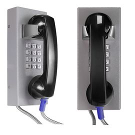Un buen precio. Un teléfono resistente a los vandales para puestos de guardia, un teléfono robusto para la cocina. en línea