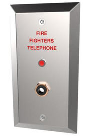 Teléfono del bombero del dial auto del SORBO con el microteléfono material y Jack del ABS
