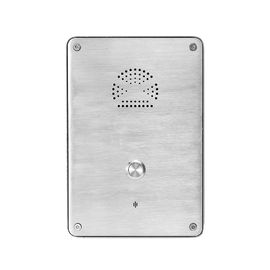 Caja de llamada impermeable del SORBO de la marcación rápida, teléfono del punto de la ayuda del elevador del metal