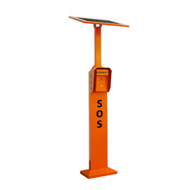 Un buen precio. G/M/3G/torre inalámbrica del teléfono de la emergencia con solar accionado para el borde de la carretera de la carretera en línea
