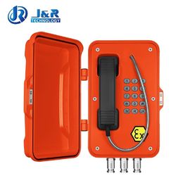 Teléfono a prueba de explosiones industrial rugoso para la central eléctrica peligrosa de las áreas/