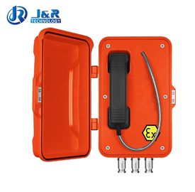 Un buen precio. Cabina de teléfonos resistente anti del dial auto de la corrosión con poder sobre Ethernet accionada en línea