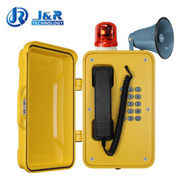 Un buen precio. Teléfono SIP industrial para montaje en pared/pilar con lámpara destellante y bocina en línea