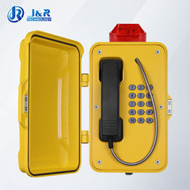 Un buen precio. Caja telefónica IP67 resistente a la intemperie / Telefono de emergencia de túnel ferroviario con luz LED en línea