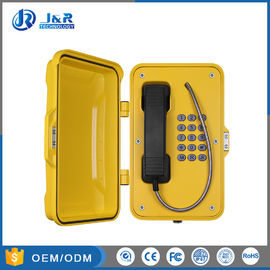 Teléfono de emergencia al aire libre de VOIP/del SORBO, prenda impermeable a prueba de vandalismo del teléfono IP67