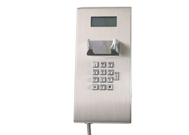 Un buen precio. Teléfono a prueba de agua, de emergencia y resistente al vandalismo con LCD para prisión en línea