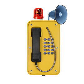 Un buen precio. Teléfono a prueba de vandalismo industrial resistente a la intemperie, teléfono de alta resistencia con bocina en línea