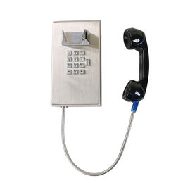 Un buen precio. Teléfonos GSM de pared para bancos con cuerpo de acero inoxidable cepillado duradero en línea