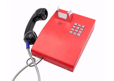 El teléfono análogo IP65 de la cárcel impermeabiliza el color opcional con recinto del metal